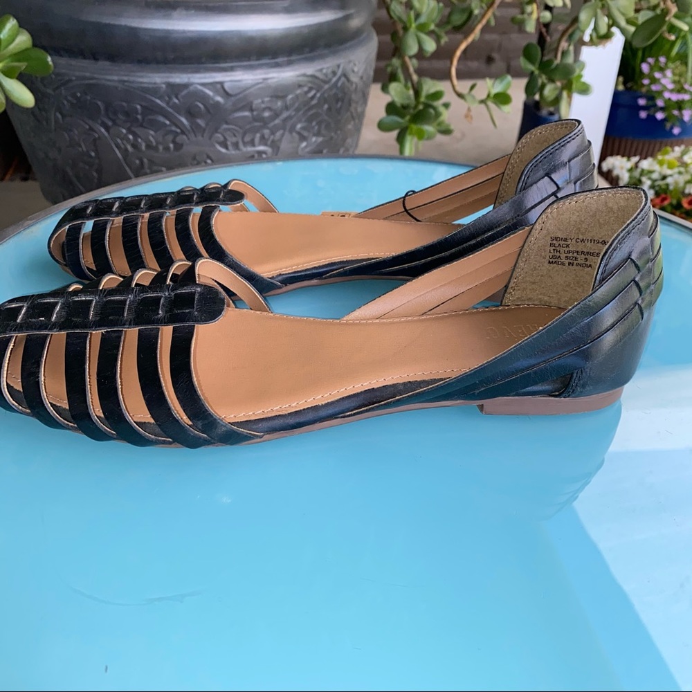 New crevo Sidney Huaracha black sandals - Picture 2 of 6